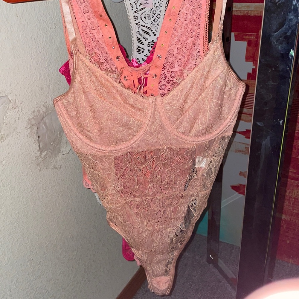 Pale pink onesie